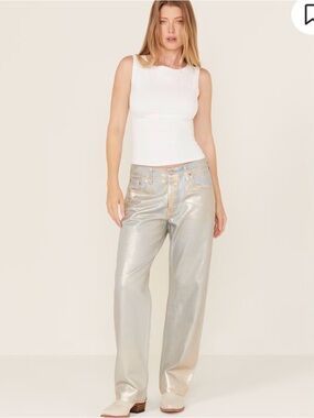Levi's 90’s Optical Illusion, Straight-Leg Jeans